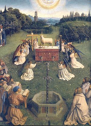 Ghent Altarpiece D - Adoration of the Lamb 2.jpg