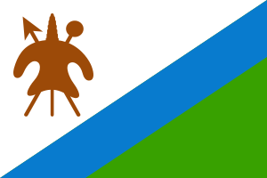 Flag of Lesotho (1987–2006).svg